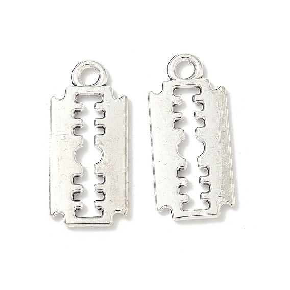 Сплавочные подвески тибетского стиля, форма лезвия, без кадмия и без свинца