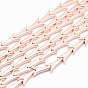 Electroplate Non-magnetic Synthetic Hematite Beads Strands, Grade AA, Long-Lasting Plated, Dragon Tail