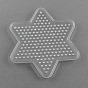 ABC Pegboards used for 5x5mm DIY Fuse Beads, Star, 103x92x5mm