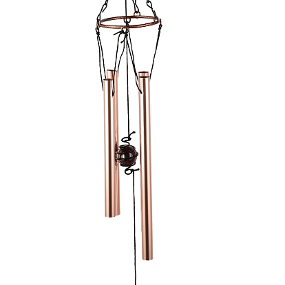 Fábrica de China Campanas de viento de hierro, pequeñas campanas de viento colgantes hechos a mano, con tubos de diamantes de imitación de vidrio y cuentas de acrílico, mariposa 900 mm