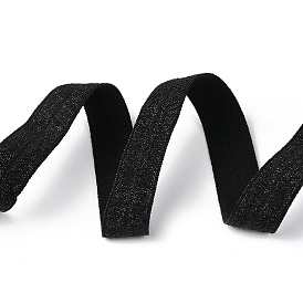 Gold und Silber funkeln elastisches seitliches Nylonband, Gewebekleidungsnähzubehör