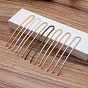 Brass Hair Fork Findings, Hair Accessories, U Shaped