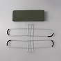 Zinc Alloy Gravestone Saddle, Cemetery Headstone Saddle with Floral Foam
