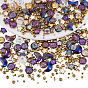 500шт. наборы для самостоятельного изготовления бусин, включая стеклянные бусины смешанных стилей, CCB пластиковые шарики, разнообразные