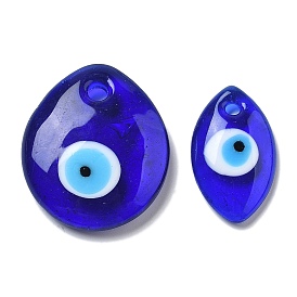 Handmade Evil Eye Lampwork Pendants