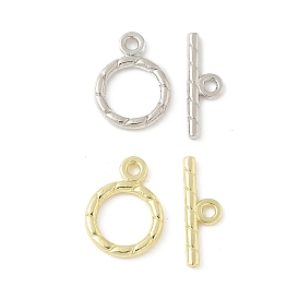 Застежка тоггл из сплава, без кадмия и без свинца, стойки покрытие, кольцо