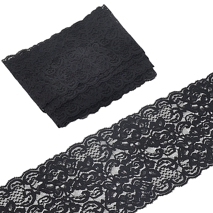 5ярдов полиэстеровой кружевной ленты для изготовления украшений, цветок