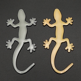 Luminous Metal Sticker, for Vehicle Decoration, Gecko