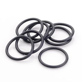 Резиновое кольцевые соединители, связывающий кольцо, 21x1.5~2 мм, Внутренний диаметр: 18 мм