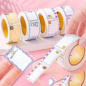 350 водонепроницаемые наклейки из ПВХ, самоклеящиеся этикетки самоклеящиеся наклейки, прямоугольные