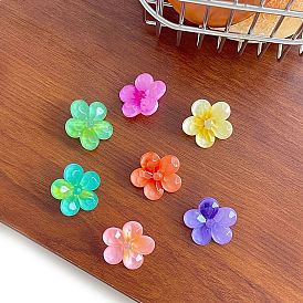 Непрозрачные акриловые бусины, Плюмерия цветок