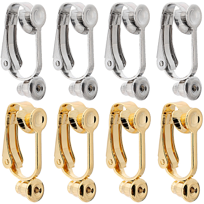 20 шт. 2 стили 304 нержавеющая сталь клипсы конвертеры фурнитура