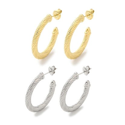 304 серьги-кольца из нержавеющей стали, серьги-кольца