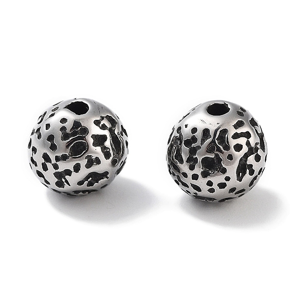 304 из нержавеющей стали бусы, круглые