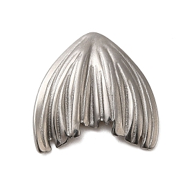 304 Stainless Steel Cabochons, Fishtail