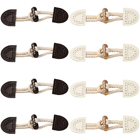 8 шт. 2 пряжки из искусственной кожи с цветной смолой, для сумки свитер куртка пальто, аксессуары для шитья своими руками