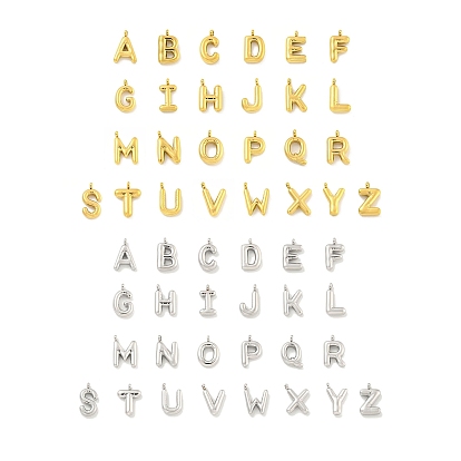 Ионное покрытие (ip) 304 подвески из нержавеющей стали, буквенное очарование