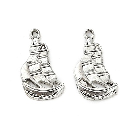 Сплавочные подвески тибетского стиля, без кадмия и без свинца, корабельные прелести