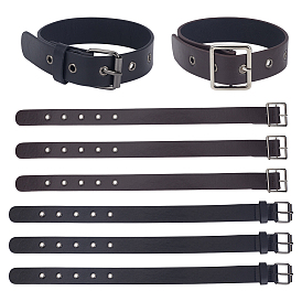 8 шт. 2 пряжки из цинкового сплава из искусственной кожи, регулируемая повязка на руку