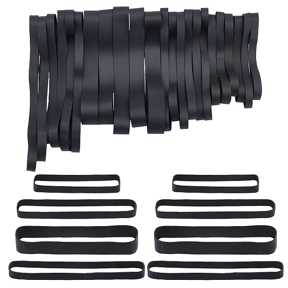 50шт. 4 виды синтетических резинок, Ювелирные инструменты 