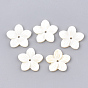 Perles de coquille d'eau douce, fleur