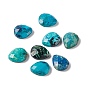 Natural Gemstone Cabochons, Faceted, Teardrop