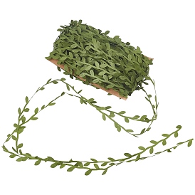 Шелковая ткань искусственная лоза, поддельные висячие листья растений, для дома стены сада свадьба венки украшения