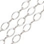 304 цепи из текстурированной нержавеющей стали с овальными звеньями, несварные, с катушкой