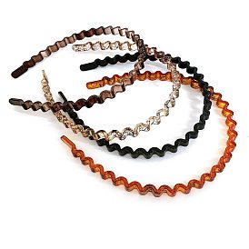 Акриловые Ободки для Волос, аксессуары для волос для женщин и девочек