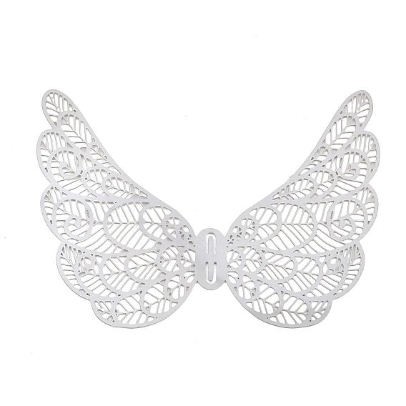 201 carpinteros de filigrana de acero inoxidable, ala de la mariposa