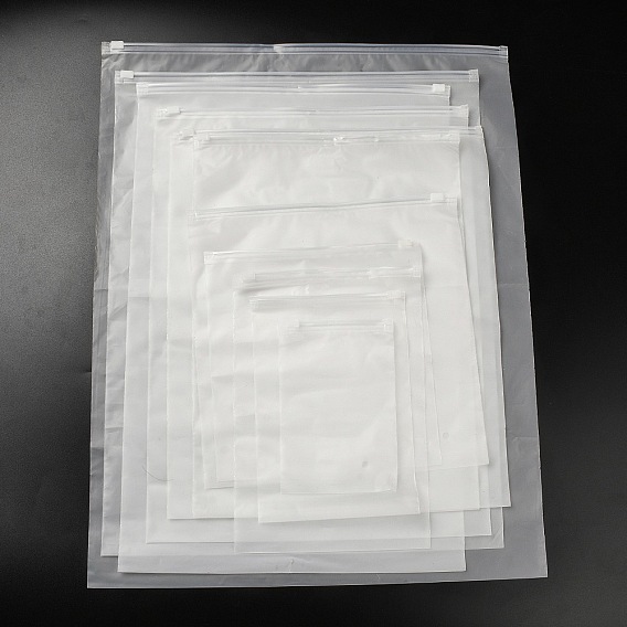 Прозрачные полиэтиленовые пакеты для хранения ювелирных изделий с застежкой-молнией, портативные мешочки-органайзеры для ювелирных изделий, прямоугольник квадрат