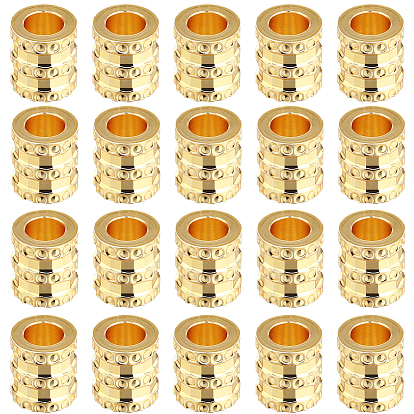 30 шт. стойки, покрытие латунных бусин, без кадмия и без свинца, долговечный, колонка