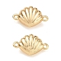 Латунь прелести, подвески в форме ракушек