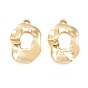 304 Stainless Steel Pendants, Irregular Oval Charms, Rack Plating, Long-Lasting Plated