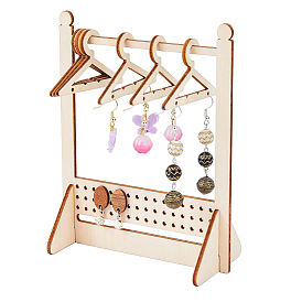 Holz Ohrring Ausstellungsstände, Ohrring-Organizer-Halter, Kleiderbügel Formen