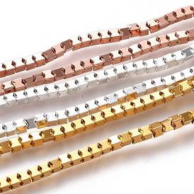 Electroplated Non-magnetic Synthetic Hematite Beads Strands, Long-Lasting Plated
