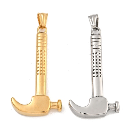 304 из нержавеющей стали большие кулоны, молоток очарование