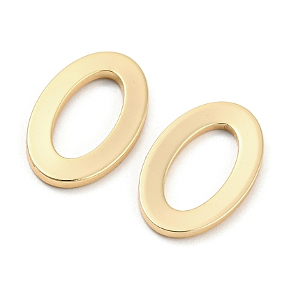 Brass Linking Rings, Oval Connector