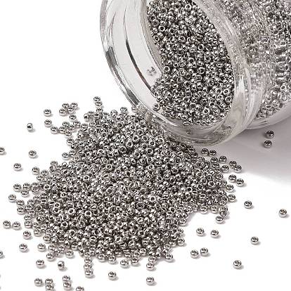 MIYUKI Round Rocailles Beads, Japanese Seed Beads, Metallic Colours