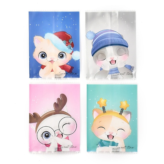 Пластиковые подарочные пакеты, упаковочный пакет для запечатывания машины, пакеты для печенья своими руками