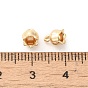 Brass Charms, Long-Lasting Plated, Flower