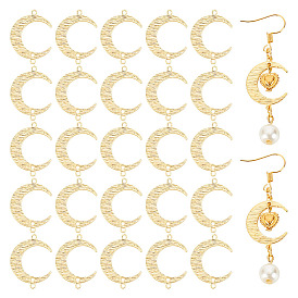 50шт. стойка покрытие латунный соединитель подвески, долговечный, лунные ссылки