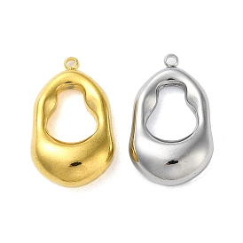 304 Stainless Steel Pendants, Teardrop Charm