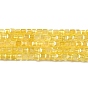 Cubic Zirconia Bead Strands, Faceted Square
