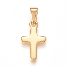 304 Stainless Steel Pendants, Cross