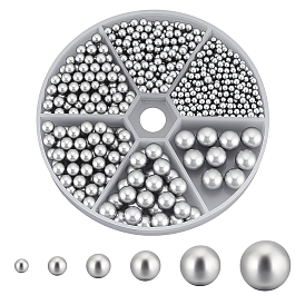 1070 шт. 6 стиль бусины из АБС-пластика с имитацией жемчуга, круглые, матовый стиль, нет отверстий / незавершенного