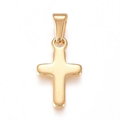 304 Stainless Steel Pendants, Cross