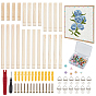 Wooden Stretcher Bar for Needlework, Embroidery Stitch Frame Set, Rectangle