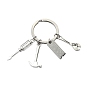 Сплав брелок, с 304 кольцами из нержавеющей стали, инструмент