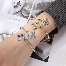 Браслеты из цинкового сплава со стразами для женщин